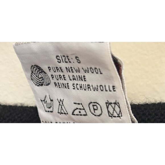 Dale Of Norway Unisex Size Small Setesdal Sweater Pewter Clasp Wool Off White - Picture 8 of 9